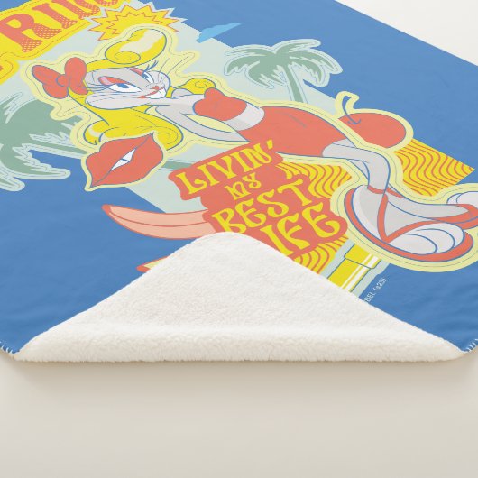BUGS BUNNY™ Pride - Livin's beste leven Sherpa Deken (3/4)