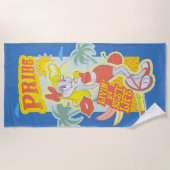 BUGS BUNNY™ Pride - Livin's beste leven Strandlaken (Voorkant)