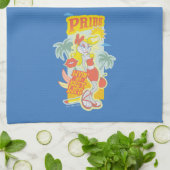 BUGS BUNNY™ Pride - Livin's beste leven Theedoek (Gevouwen)
