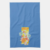 BUGS BUNNY™ Pride - Livin's beste leven Theedoek (Verticaal)