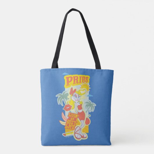 BUGS BUNNY™ Pride - Livin's beste leven Tote Bag (Achterkant)