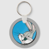 BUGS BUNNY™ Retro Blue Patch Sleutelhanger (Voorkant)