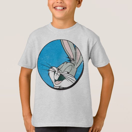 BUGS BUNNY™ Retro Blue Patch T-shirt (Voorkant)