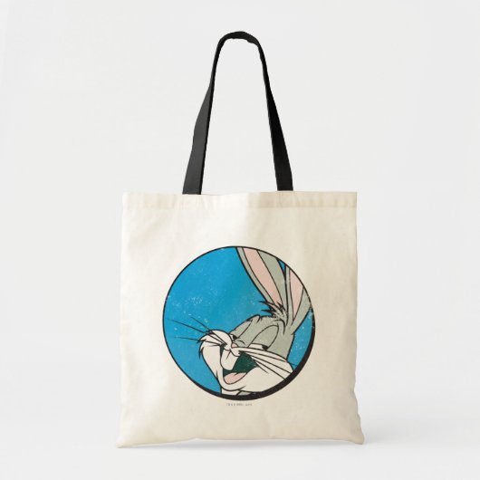 BUGS BUNNY™ Retro Blue Patch Tote Bag (Voorkant)