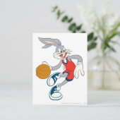 BUGS BUNNY™ rijdt door de concurrentie Briefkaart (Staand voorkant)