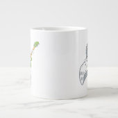 BUGS BUNNY™ Rockt op gitaar Grote Koffiekop (Voorkant)