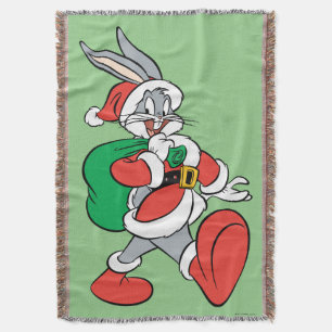 BUGS BUNNY™ Santa Deken