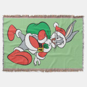 BUGS BUNNY™ Santa Deken (Voorkant)