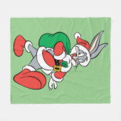 BUGS BUNNY™ Santa Fleece Deken (Voorkant (Horizontaal))