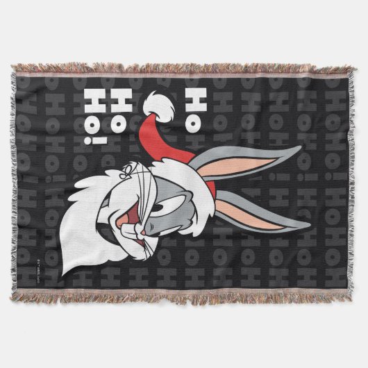 BUGS BUNNY™ Santa "Ho Ho Ho!" Deken (Voorkant)