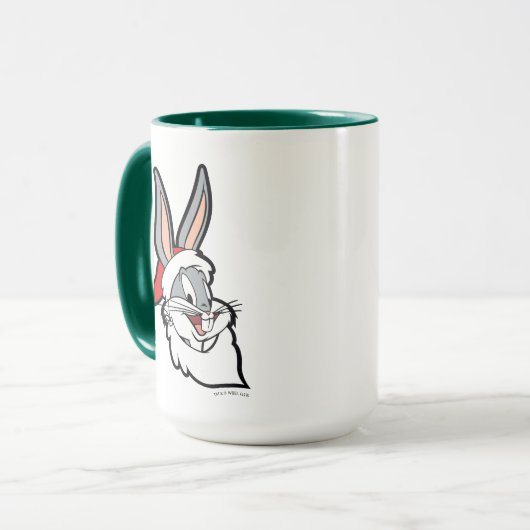 BUGS BUNNY™ Santa "Ho Ho Ho!" Mok (Voorkant links)