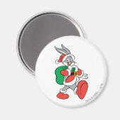 BUGS BUNNY™ Santa Magneet (Voorkant / Achterkant)