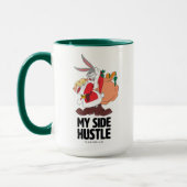 BUGS BUNNY™ Santa "My Side Hustle" Mok (Links)