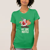 BUGS BUNNY™ Santa "My Side Hustle" T-shirt (Voorkant)