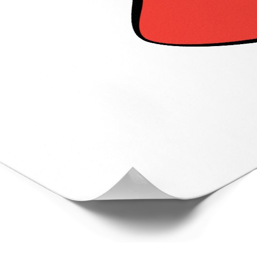 BUGS BUNNY™ Santa Poster (Hoek)