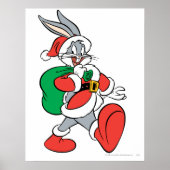 BUGS BUNNY™ Santa Poster (Voorkant)