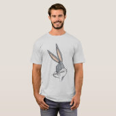 BUGS BUNNY™ Schuinse blik T-shirt (Voorkant volledig)