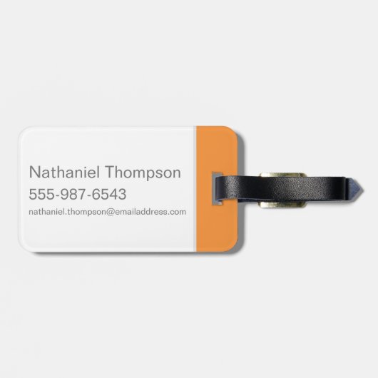 BUGS BUNNY™ Sideways Glance Bagagelabel (Achterkant horizontaal)