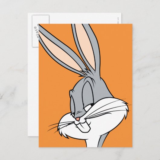 BUGS BUNNY™ Sideways Glance Briefkaart (Voorkant / Achterkant)