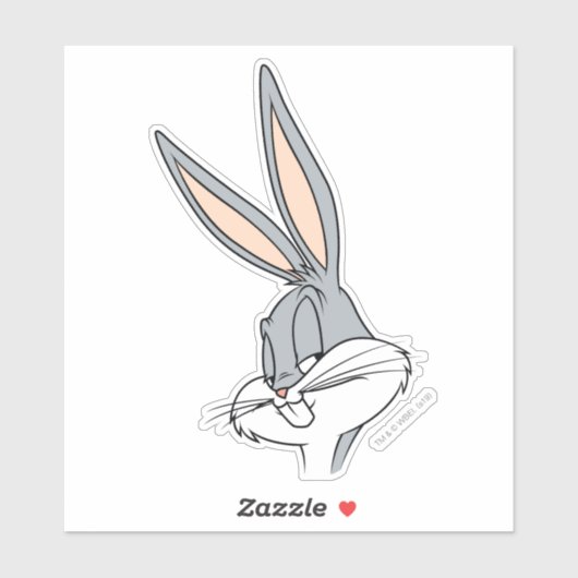 BUGS BUNNY™ Sideways Glance Sticker (Vel)