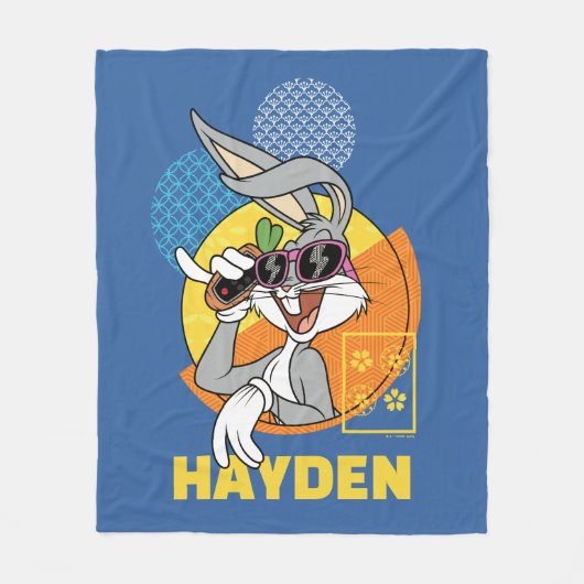 BUGS BUNNY™ Singaporees Vacature Grafisch Fleece Deken (Voorkant)