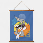 BUGS BUNNY™ Singaporees Vacature Grafisch Hangend Wandkleed (Voorkant)