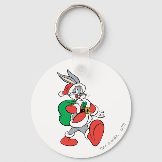 BUGS BUNNY™ Sinterklaas Sleutelhanger (Voorkant)