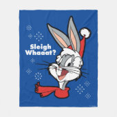 BUGS BUNNY™ "Sleigh Whaaat?" Fleece Deken (Voorkant)