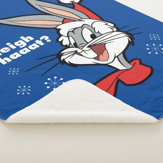 BUGS BUNNY™ "Sleigh Whaaat?" Sherpa Deken (3/4)