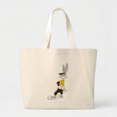 BUGS BUNNY™ Sly Pitcher Grote Tote Bag (Voorkant)