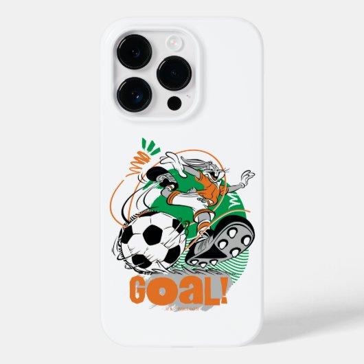 BUGS BUNNY™ Soccer Goal Case-Mate iPhone Case (Achterkant)