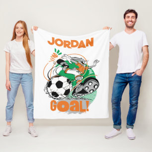 BUGS BUNNY™ Soccer Goal Fleece Deken