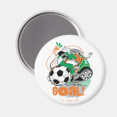 BUGS BUNNY™ Soccer Goal Magneet (Voorkant / Achterkant)