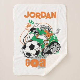 BUGS BUNNY™ Soccer Goal Sherpa Deken