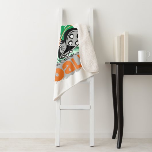 BUGS BUNNY™ Soccer Goal Sherpa Deken (In situ)