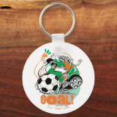 BUGS BUNNY™ Soccer Goal Sleutelhanger (Voorkant)
