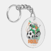 BUGS BUNNY™ Soccer Goal Sleutelhanger (Voorkant Links)