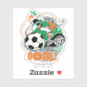 BUGS BUNNY™ Soccer Goal Sticker (Vel)