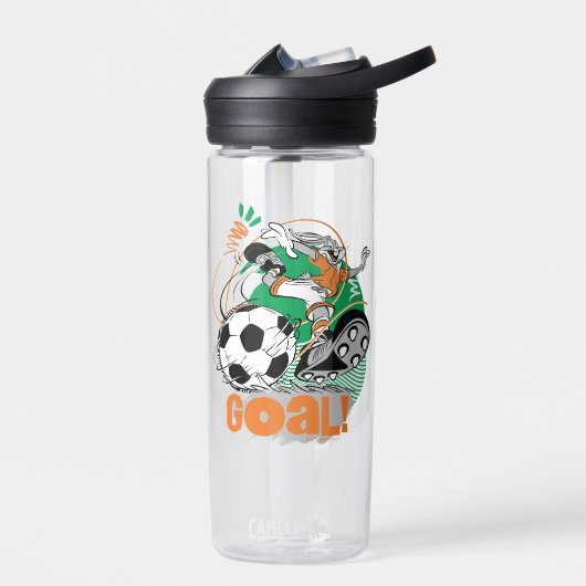 BUGS BUNNY™ Soccer Goal Waterfles (Links)