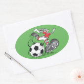 BUGS BUNNY™-speelruimte Ovale Sticker (Envelop)