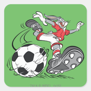 BUGS BUNNY™-speelruimte Vierkante Sticker