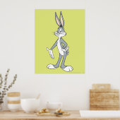 BUGS BUNNY™ Staand 3 Poster (Keuken)