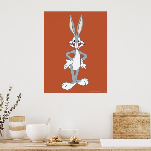 BUGS BUNNY™ Staand Poster (Keuken)