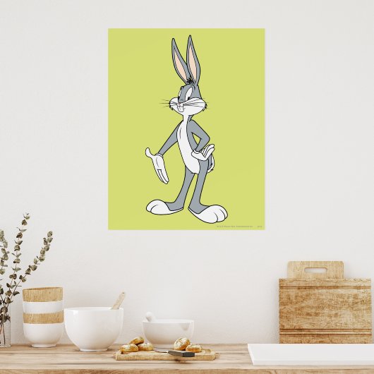 BUGS BUNNY™ Standing 3 Poster (Keuken)