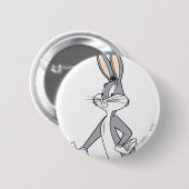 BUGS BUNNY™ Standing 3 Ronde Button 5,7 Cm (Voorkant /achterkant)