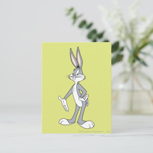 BUGS BUNNY™ Standing Briefkaart (Staand voorkant)