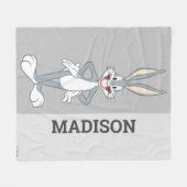BUGS BUNNY™ Standing Fleece Deken (Voorkant (Horizontaal))