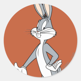 BUGS BUNNY™ Standing Ronde Sticker