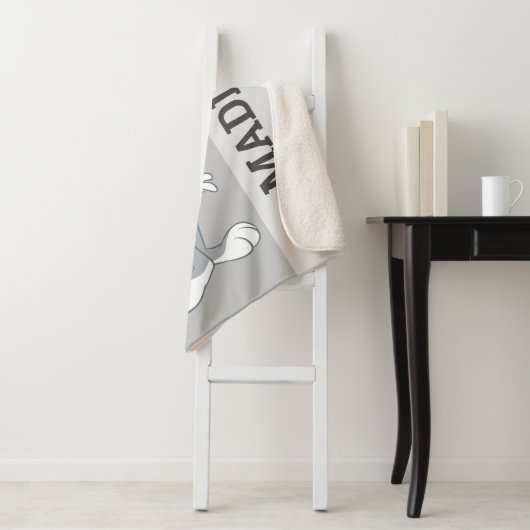 BUGS BUNNY™ Standing Sherpa Deken (In situ)