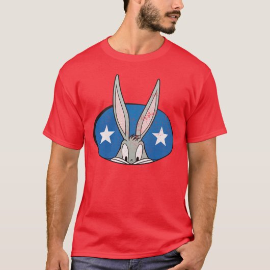 BUGS BUNNY™ Stars Badge T-shirt (Voorkant)